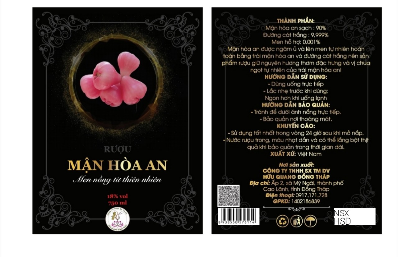 Rượu mận Hòa An