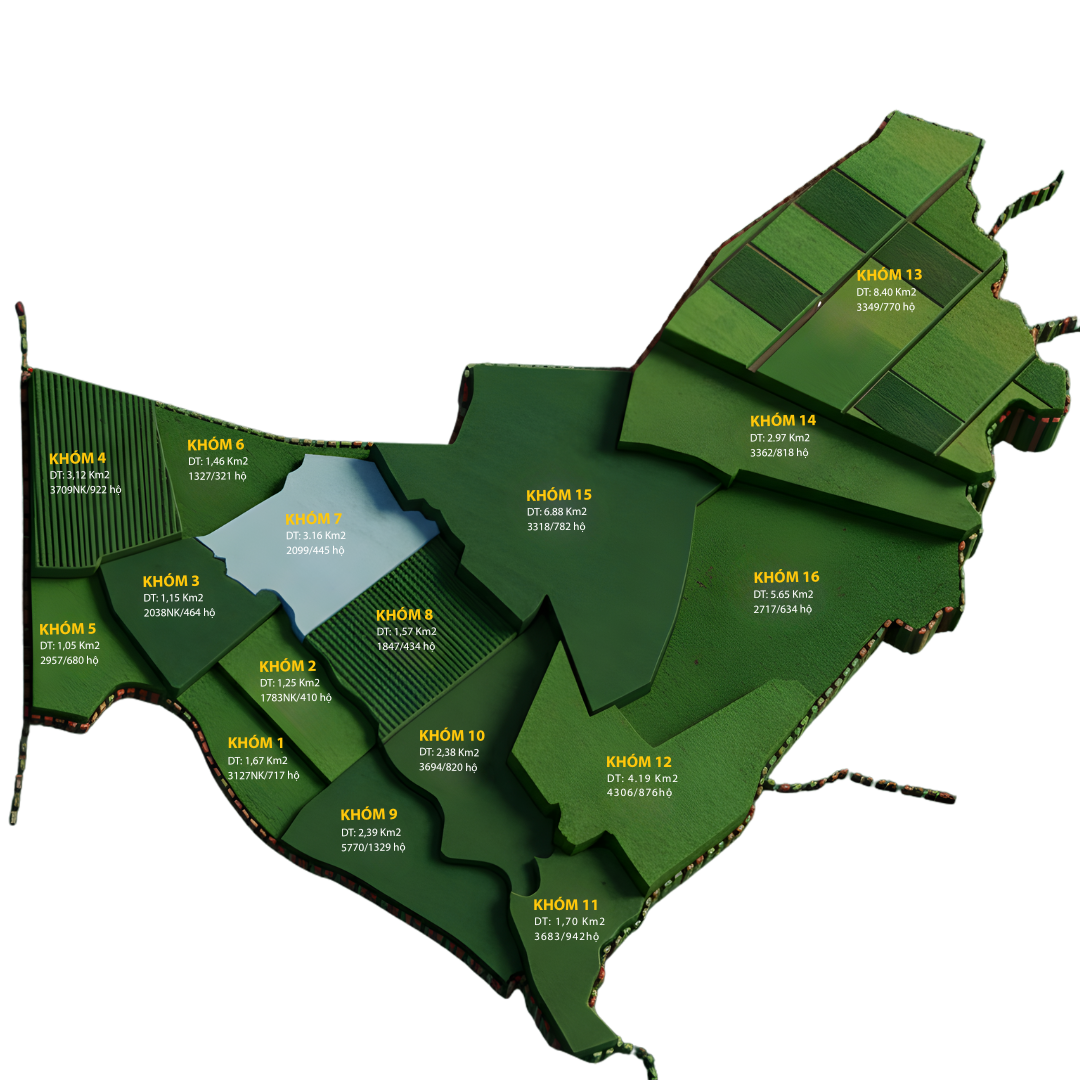 Bản đồ vùng trồng